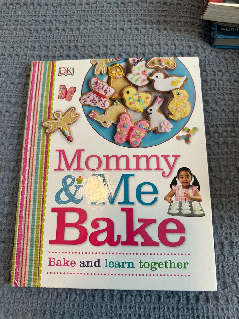 Mommy & Me Bake - Pink and Blue Children's Baking Book
